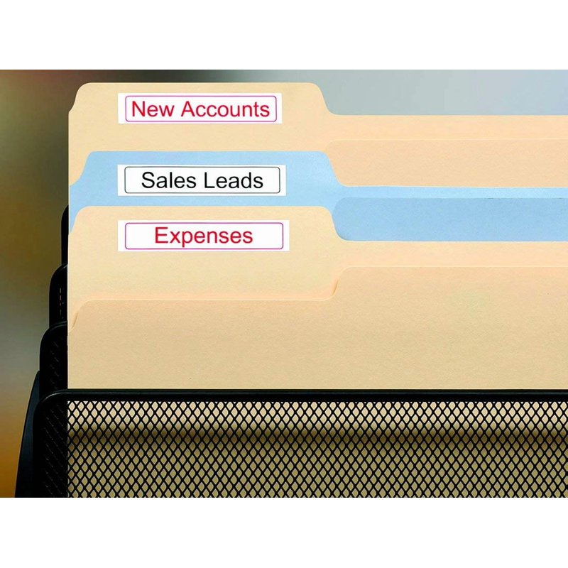 Label Maker with 27 Templates & Custom Font Styles - Portable Office & Home Use
