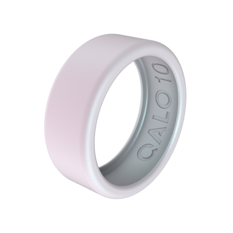 Smart Ring Protective Silicone Covers - Pearl Finish, Size 6, 3 Pack