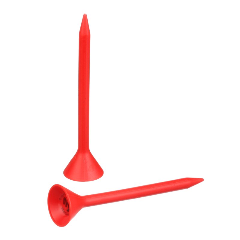Golf Tees 3 1/4 Inch Plastic Pack of 5 - Unbreakable, Long & Straight Drives