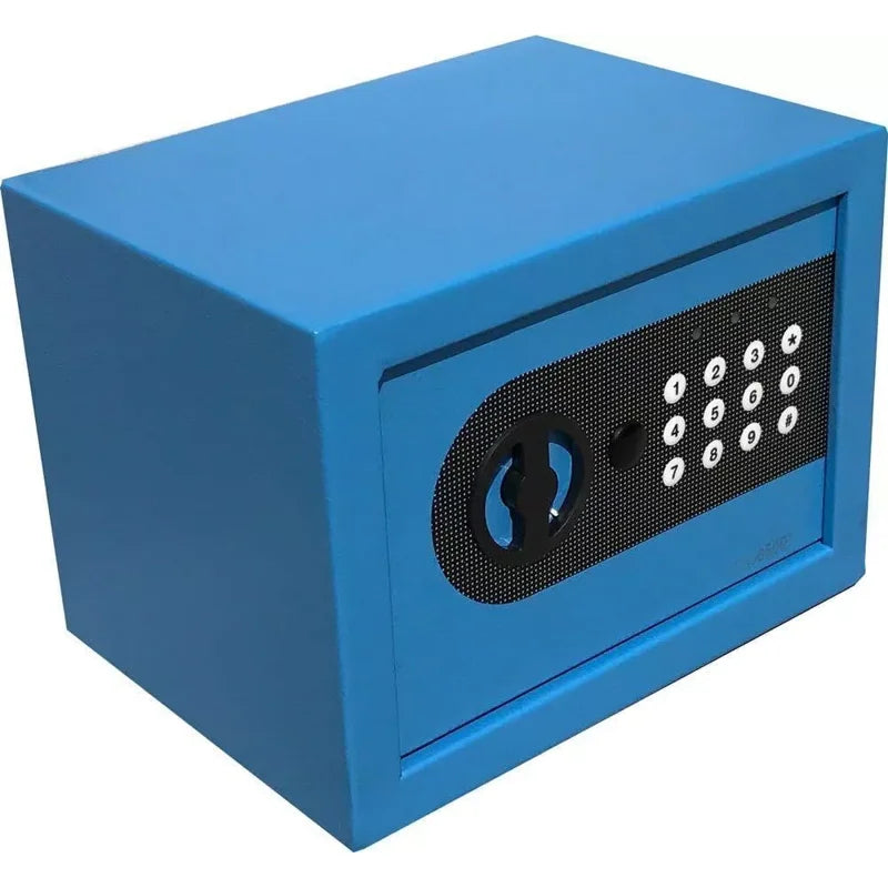 Impact Mounts Digital Wall Safe with Electronic Lock, Steel Construction, Blue ABLE-17EF