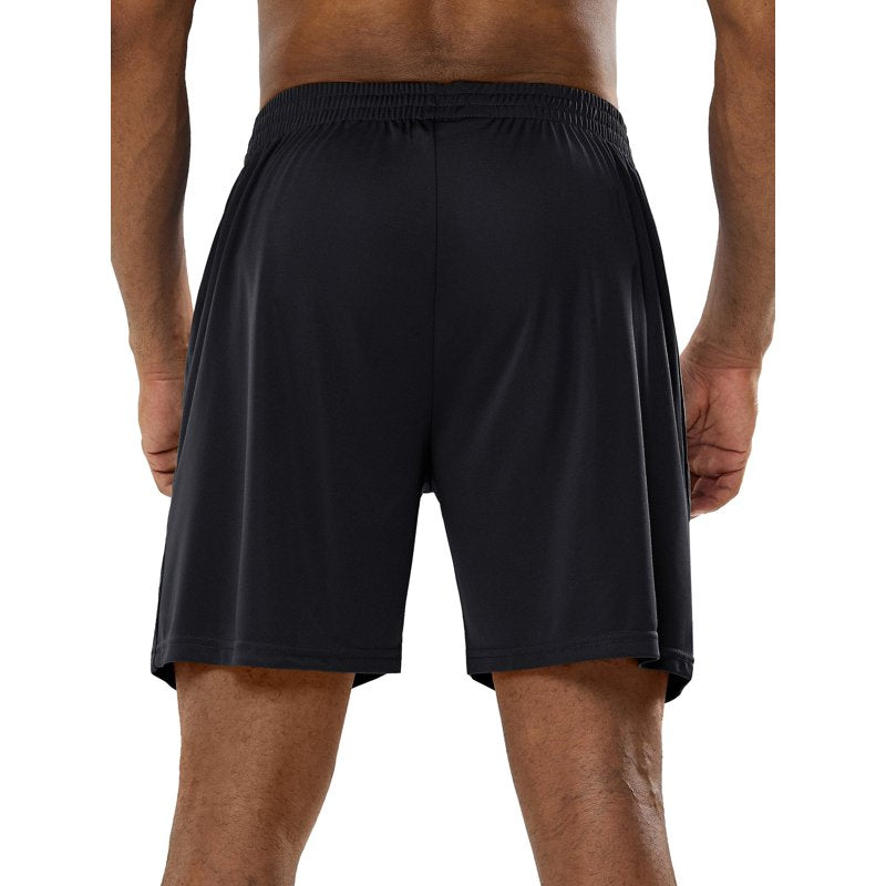 Men's Quick-Dry Athletic Shorts - Lightweight, Breathable, No Pockets