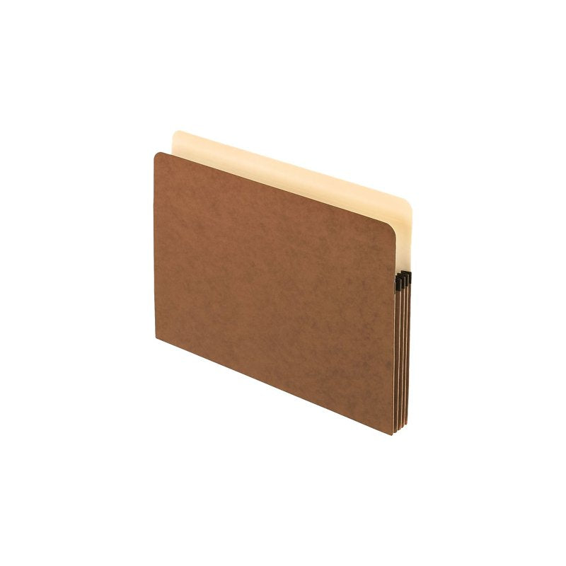 Letter Size Redrope Expanding File Pockets - Brown, 3.5-inch Expansion, Pack of 5