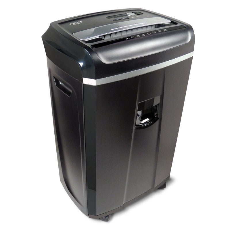 20-Sheet Crosscut Paper CD Credit Card Shredder with 60-Minute Continuous Run
