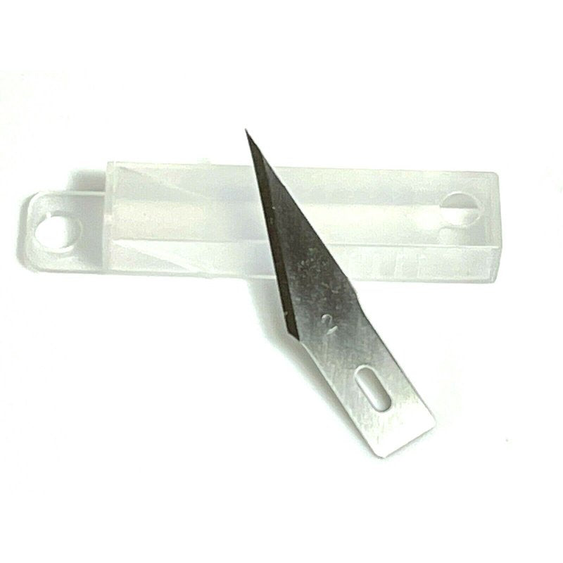 100 Pack Hobby Knife Blades Replacement Sharp Blades for Art & Crafting