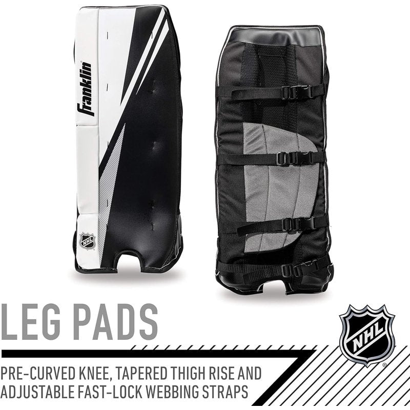 Street Hockey Goalie Equipment Set with Pads, Glove & Blocker