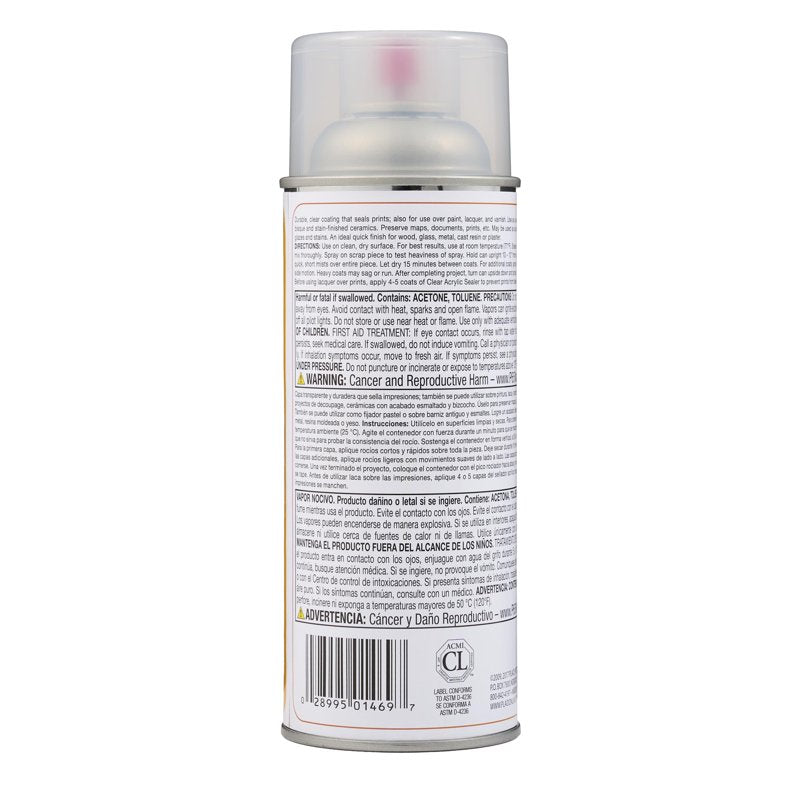Mod Podge Matte Clear Acrylic Sealer Spray 3 Pack - 12 fl oz Each