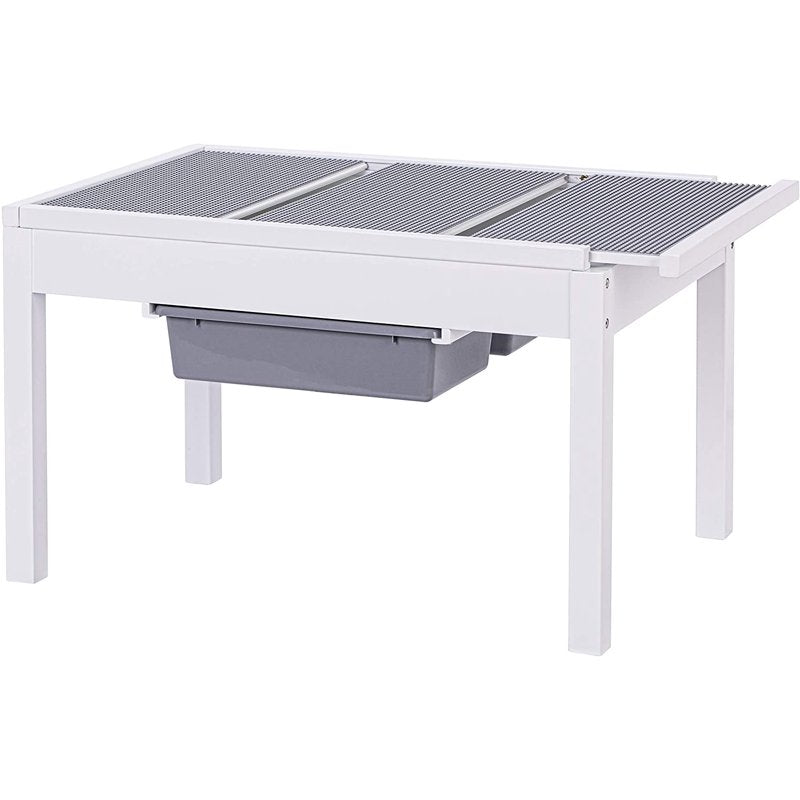Kids Activity Table with Storage - Reversible Play Surface & Large Storage Compartment