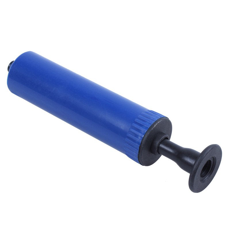 6 Pack Inflatable Hand Air Pump for Soccer Balls with Needle - Blue