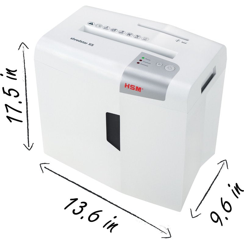 Cross Cut Paper Shredder with CD Slot - Professional Office Shredding