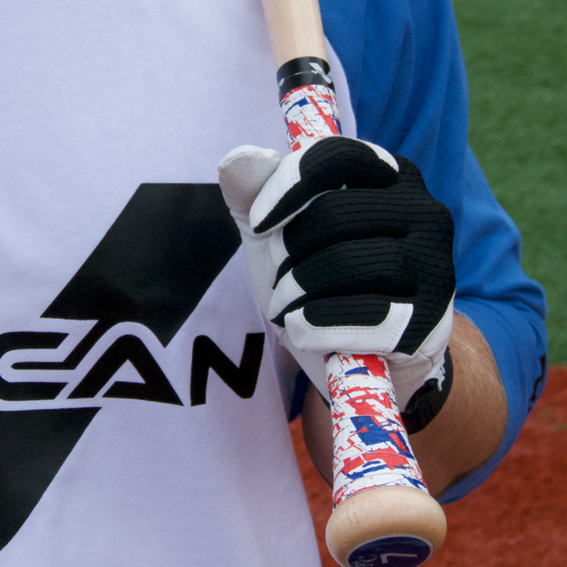 Baseball Bat Grip 1.75mm Vibration Dampening, Maze Pattern, Easy Apply