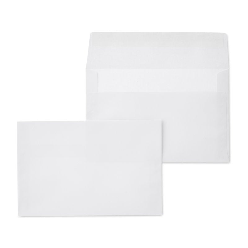 A7 Greeting Card Envelopes Peel & Stick White 250 Pack