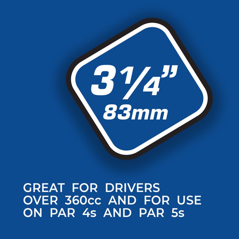 Golf Tees 3-1/4 Inch Color-Coded Low-Resistance Plastic 30 Pack