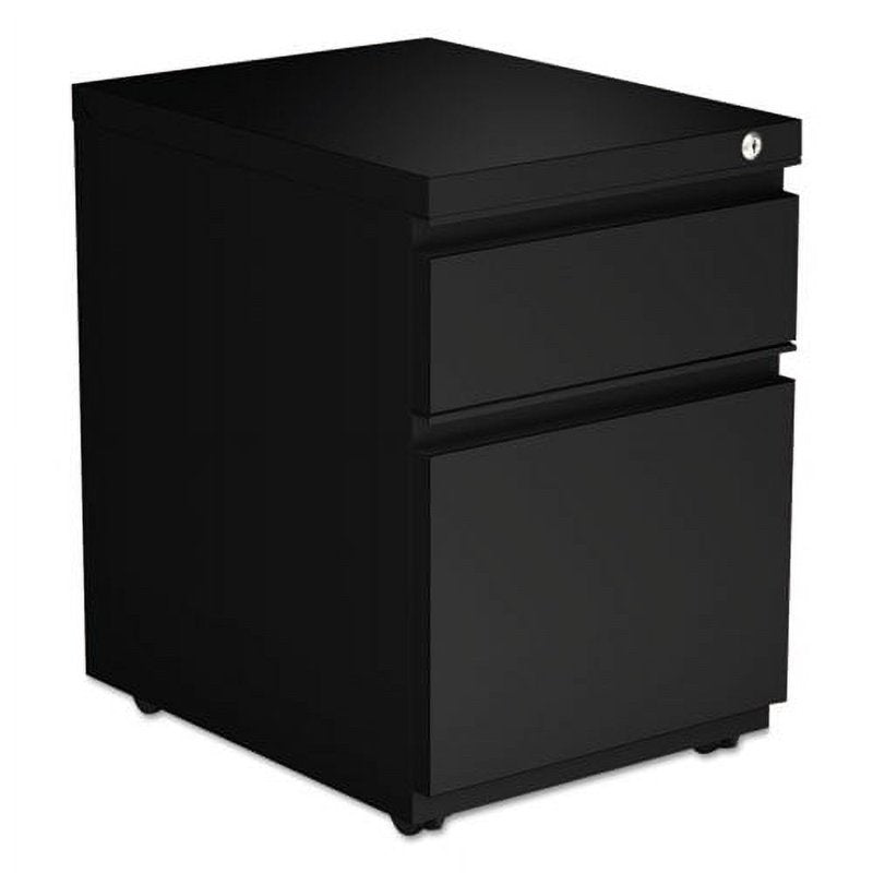 Lockable Filing Cabinet with 2 Drawers - Light Gray Office Storage