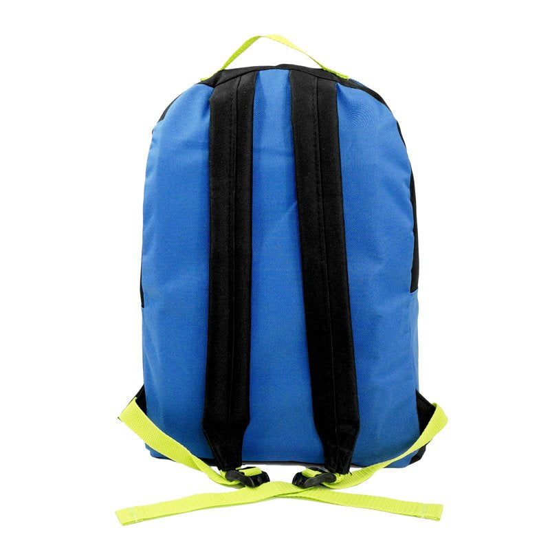 Lightweight Unisex School Backpack with Bungee Cord System - 15.5 Inch Polyester