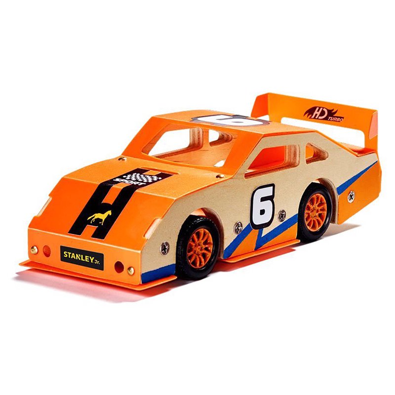 Build Your Own Wooden Race Car Kit for Kids Ages 3+ - Educational Toy