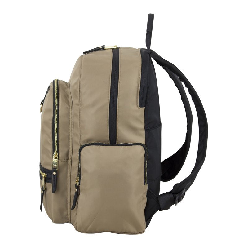 Unisex Laptop Backpack with Tech Sleeve & Trolley Sleeve – Multiple Colors