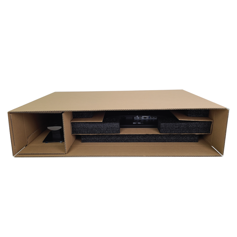 Universal Computer Monitor Shipping Box, Fits 23" to 27" Monitors,