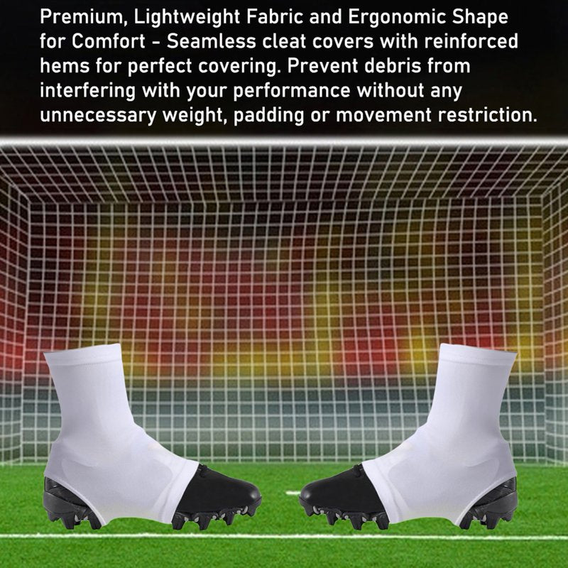 Football Cleat Covers Lightweight Elastic Wraps for Soccer, Rugby, Hockey