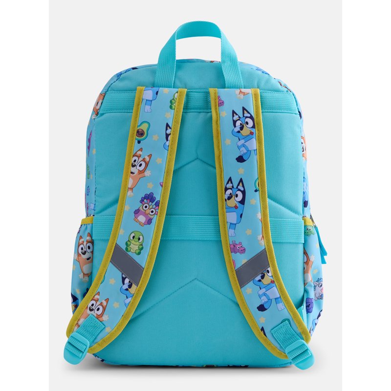 Kids' 17-Inch Bluey Play Time Print Laptop Backpack for School & Travel