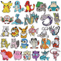 28 Pcs Embroidered Iron-On & Sew-On Clothing Patches for Jackets, Hats & Backpacks