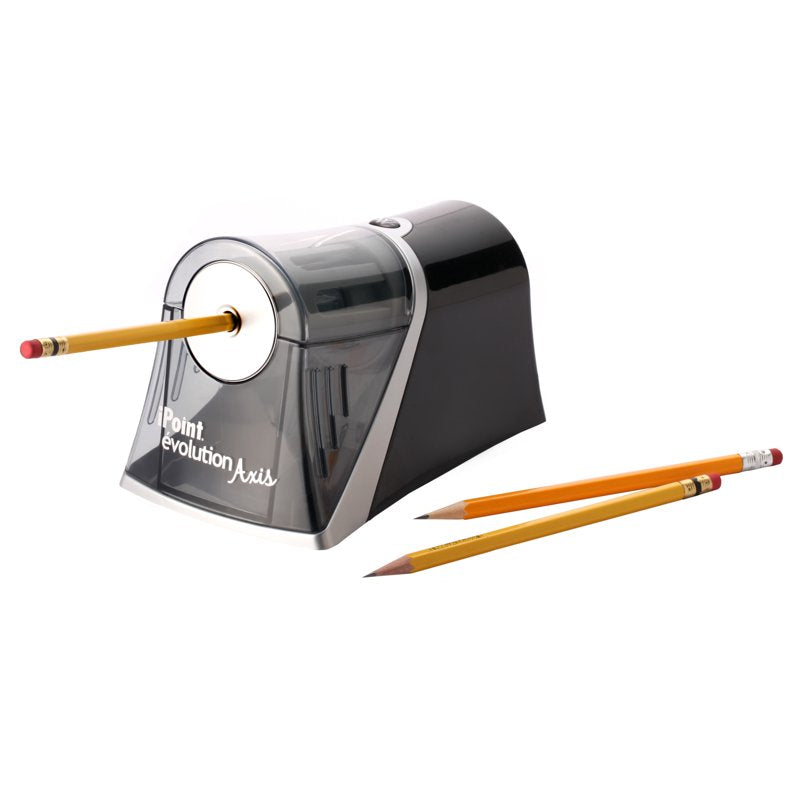 Electric Pencil Sharpener with Auto Stop & Shavings Container - Heavy Duty Office & Classroom Use