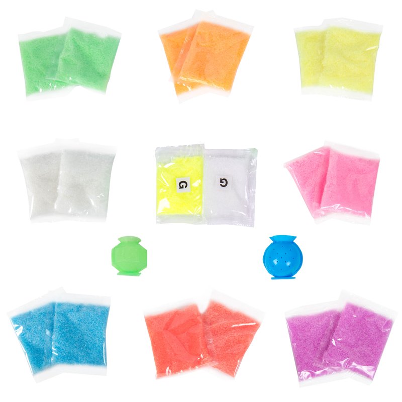 Glow-in-the-Dark Craft Kit for Kids - Create 18 Bouncy Power Balls