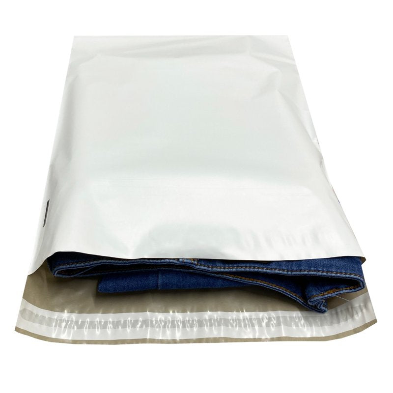 Poly Mailer Bags 12x15.5 Inches - Waterproof Self-Sealing Shipping Envelopes, Pack of 100