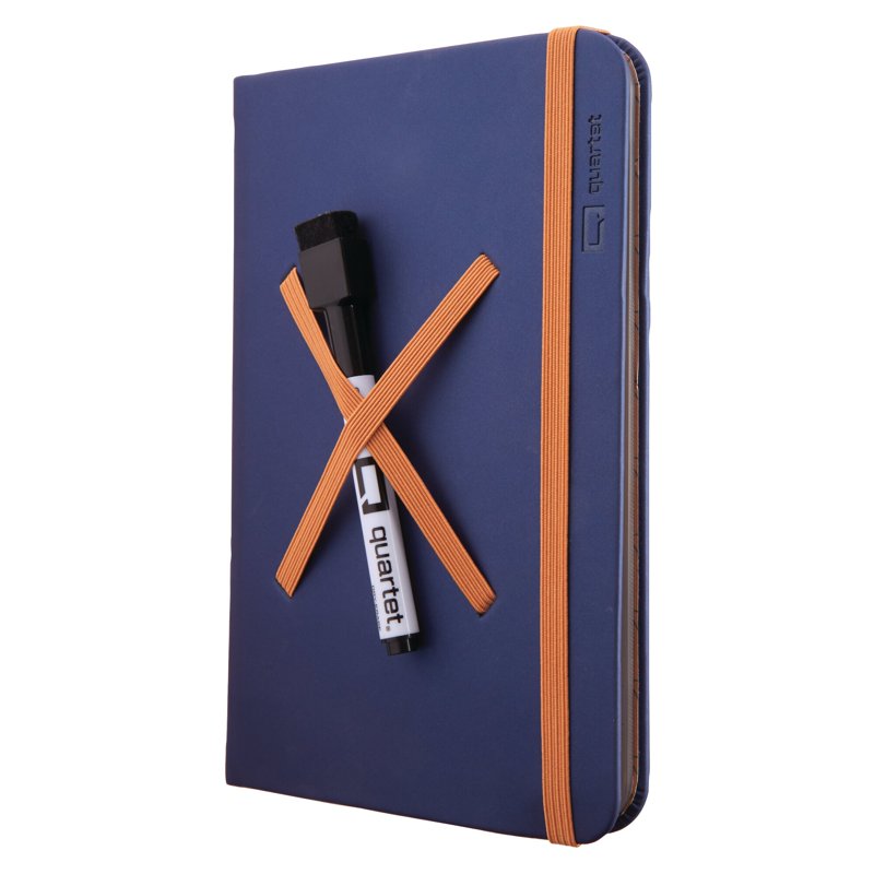 Quartet Portable Glass Whiteboard 5x8 Small Dry-Erase Whiteboard Blue