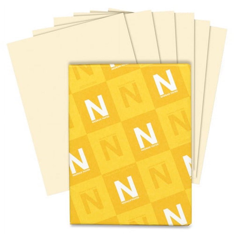 Premium Ivory Letter Paper 8.5 x 11 inch, 24 lb, FSC Certified, 500 Sheets