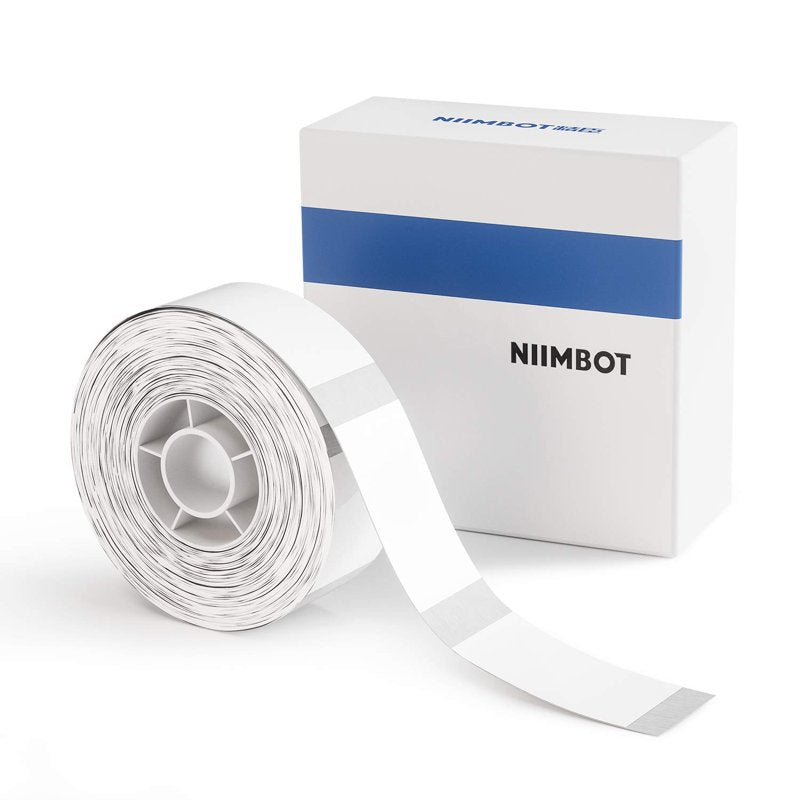 Laminated Label Maker Tape Roll - Waterproof, Tearproof, 0.55"x1.18" Clear, 210 Labels