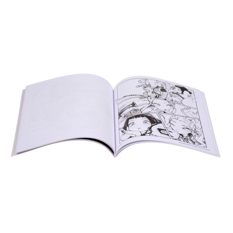 Adult Coloring Book with Poster - Fantasy and Music Inspired Art, 28 Pages