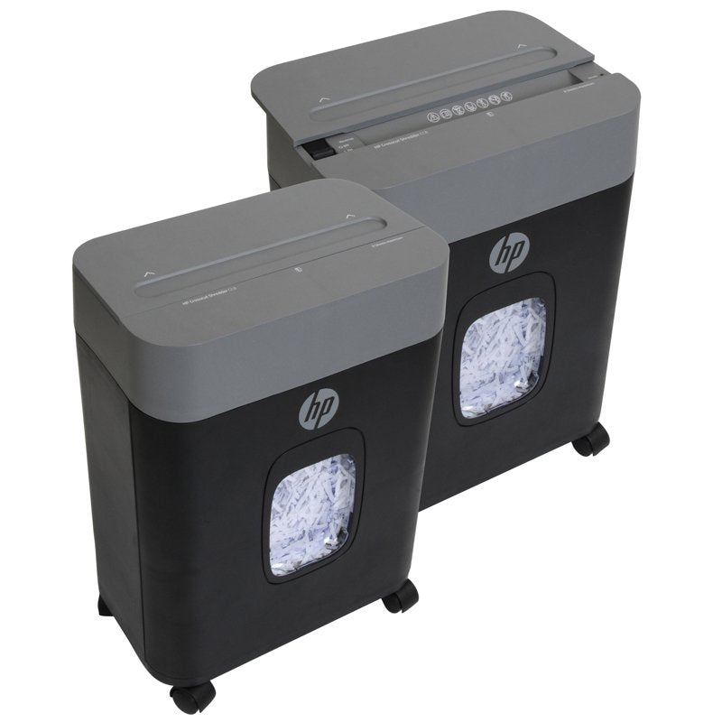 Crosscut Shredder for Office Use - 8 Sheets, Staples & Credit Cards