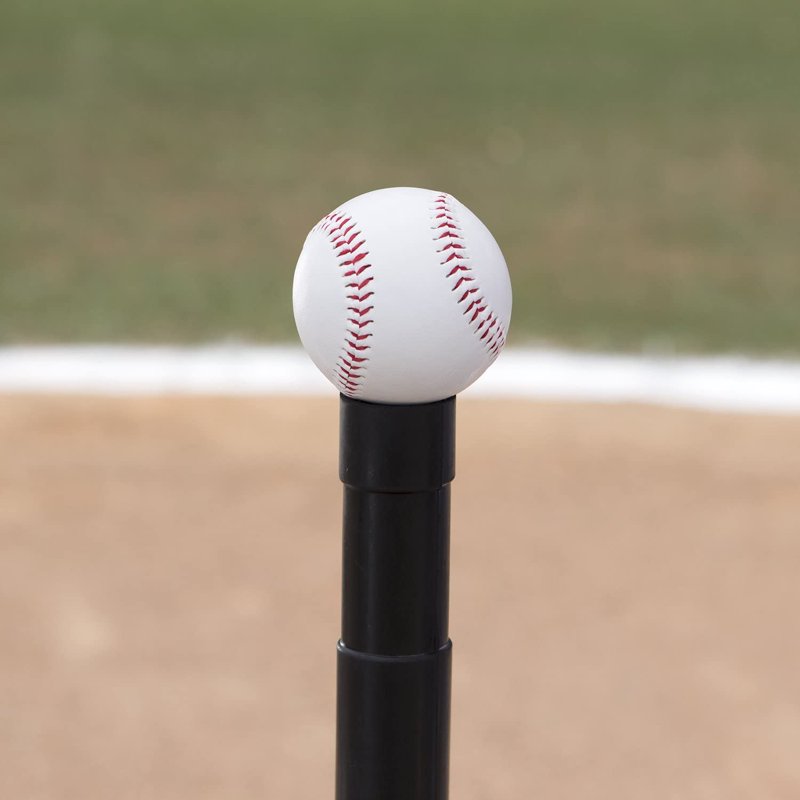 Champion Sports Deluxe Batting Tee 22-36 Inch Adjustable Steel Baseball Hitting Aid