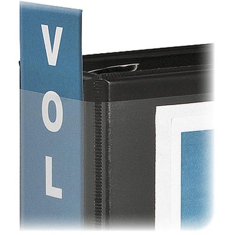 Round-Ring View Binder 1.5 Inch Capacity Black for Presentations