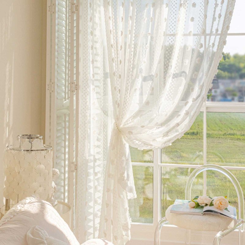 Lightweight Semi-Sheer Curtains for Living Room and Bedroom - Multiple Colors