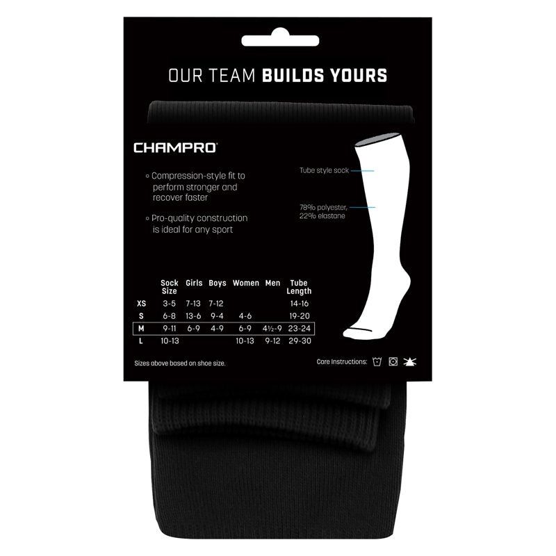 Multi-Sport Athletic Socks - Compression Over-The-Calf Socks for Football, Baseball & More