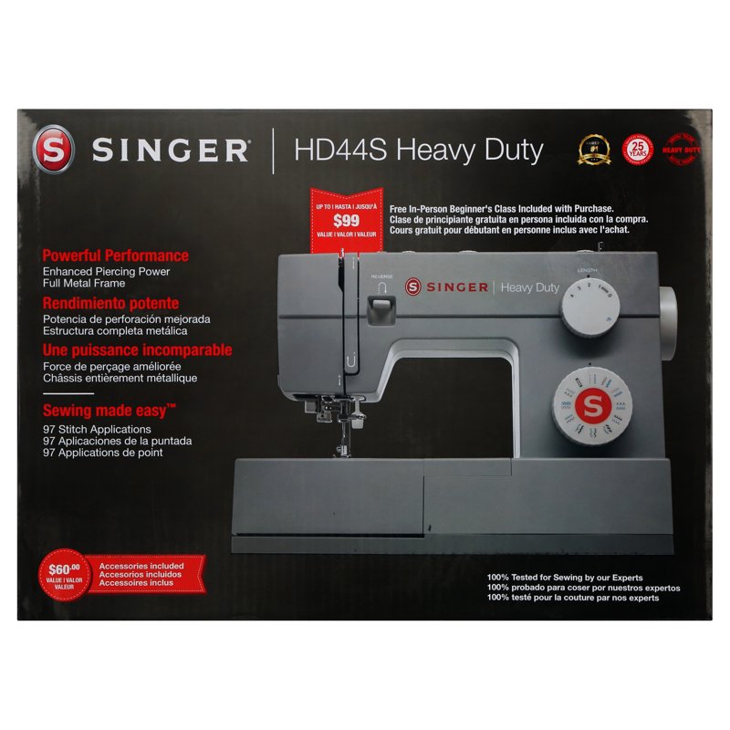 Heavy Duty Sewing Machine with 97 Stitch Options and Accessories