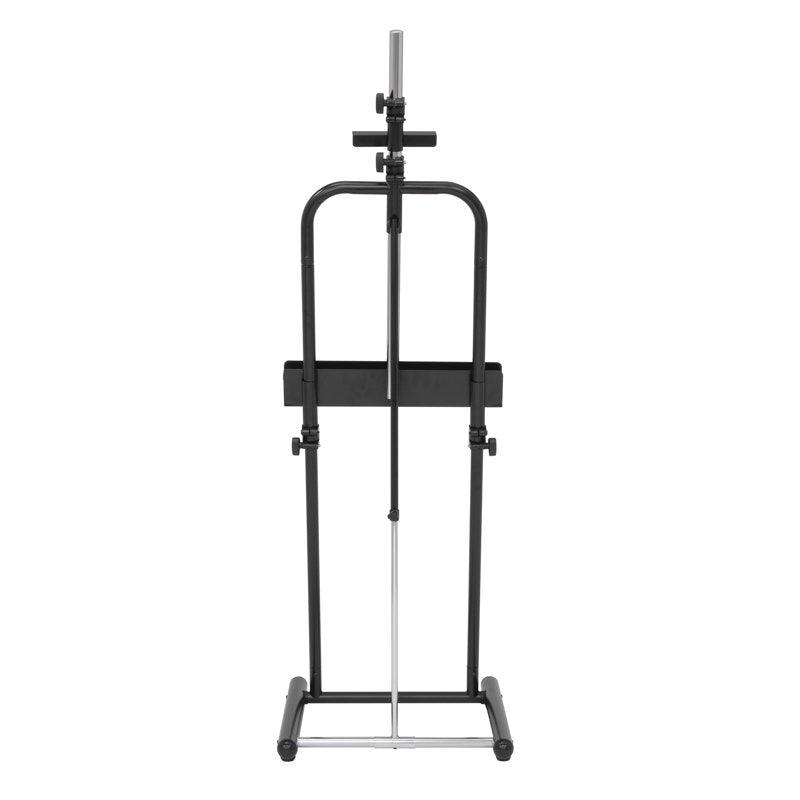 Artist Painting Easel with Adjustable Tilt and Storage Tray - Black, 87.75 Inch