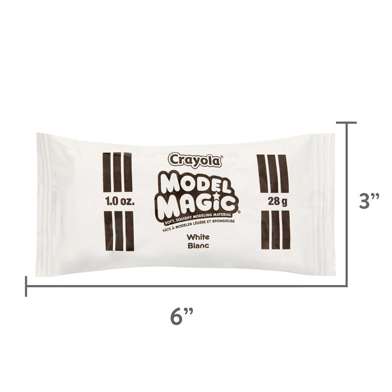 White Modeling Clay for Kids - 75 Pack of Safe, Pliable Craft Dough