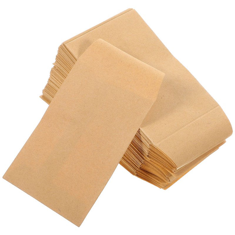 Kraft Paper Envelopes for Seed Storage and Small Items - 50 Pack