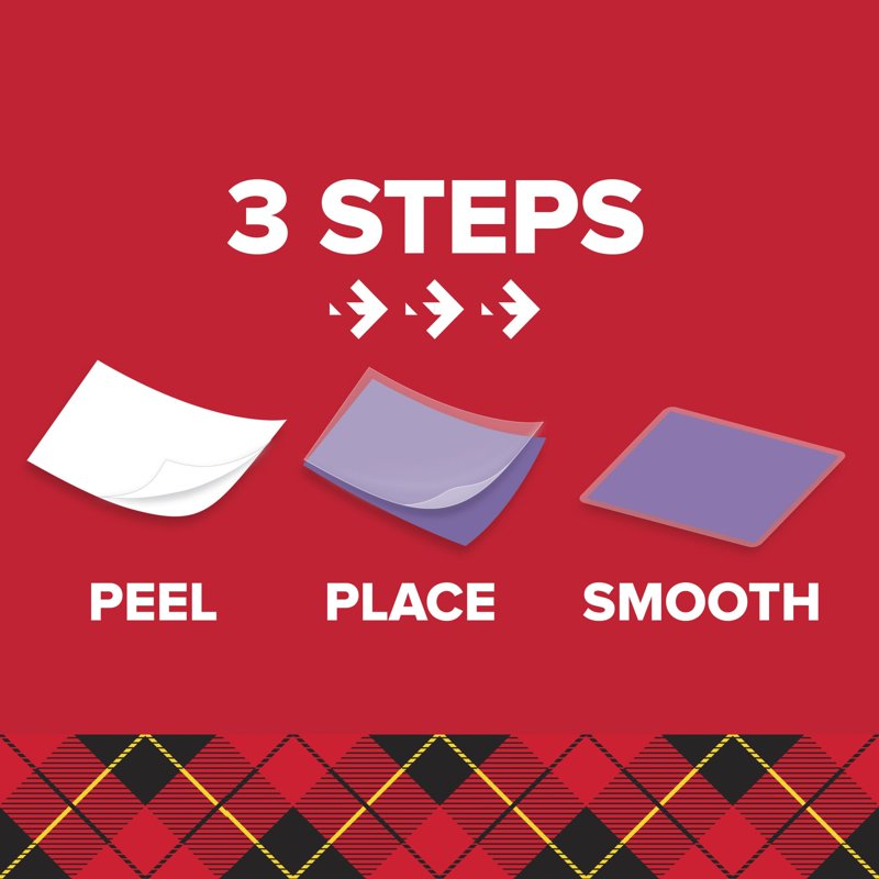 Self-Sealing Laminating Pouches Wallet Photo Size 2.5x3.5 inches 9.5 Mil - Pack of 3 or 5