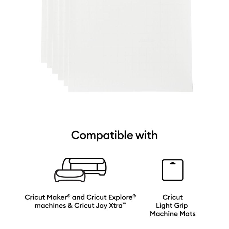 Printable Vinyl Sheets for Cricut - Transparent 8.5x11 Inch, 40 Sheets