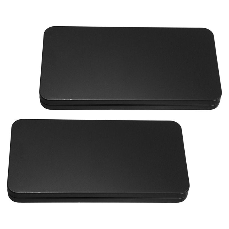 Black Cash Tray Organizer for Bills Coins & Jewelry - 2 Pack