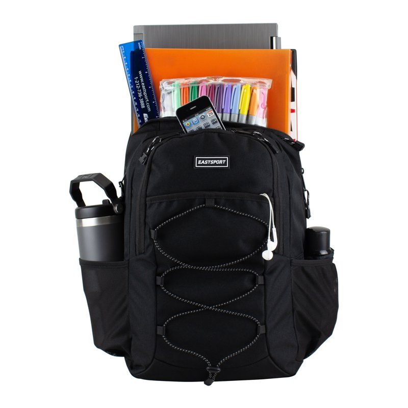 Unisex 18-Inch Sports Backpack with Hydration & Tech Sleeve
