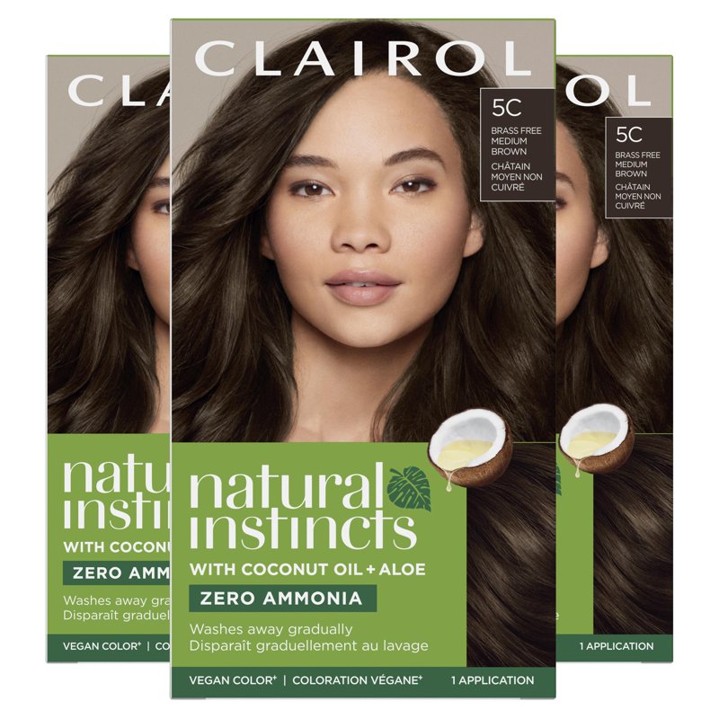 Demi-Permanent Hair Color Creme - Natural Shades, Gentle, 1 Application