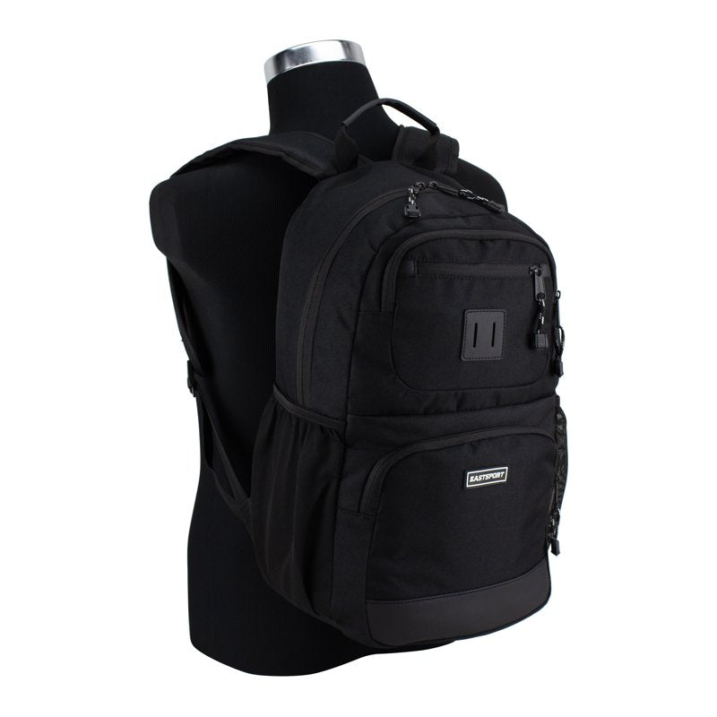 Unisex 19-Inch Core Backpack with Multiple Compartments and Hydration Pockets