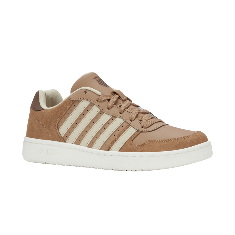 Men's Casual Sneakers - Classic Court Inspired Leather Shoes for Everyday Wear
