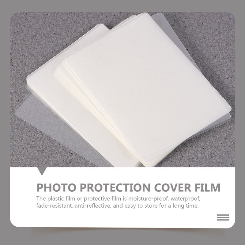 300Pcs Clear Laminating Sheets - Photo & Document Sealing Film