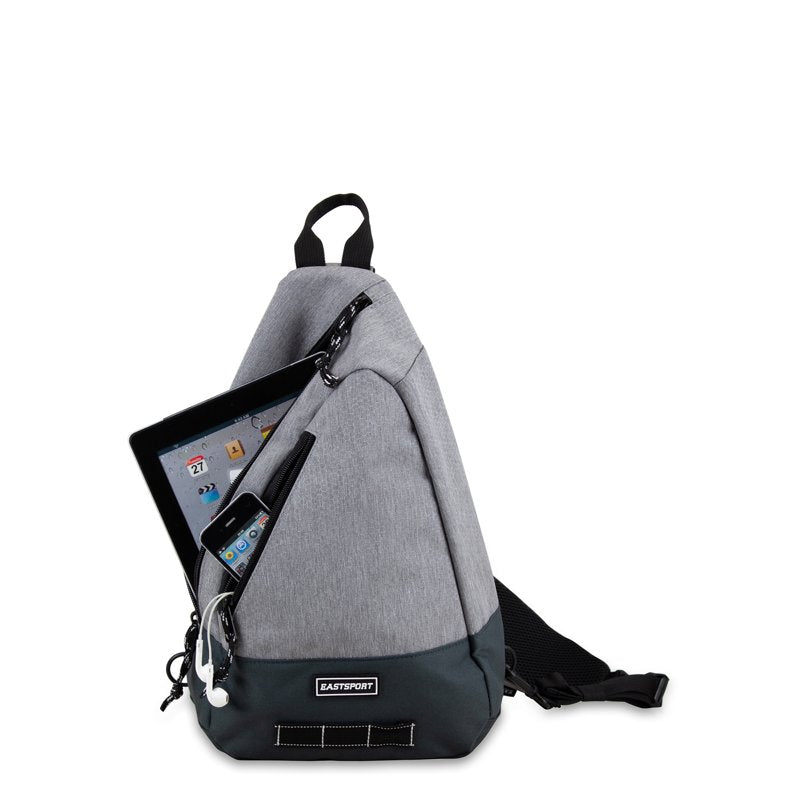 Ergonomic Sling Backpack with Multiple Compartments and Adjustable Strap