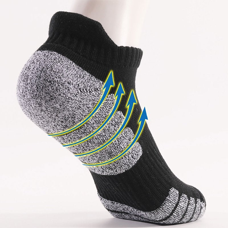 Unisex Compression Socks 6 Pairs Breathable Cotton Support Stockings